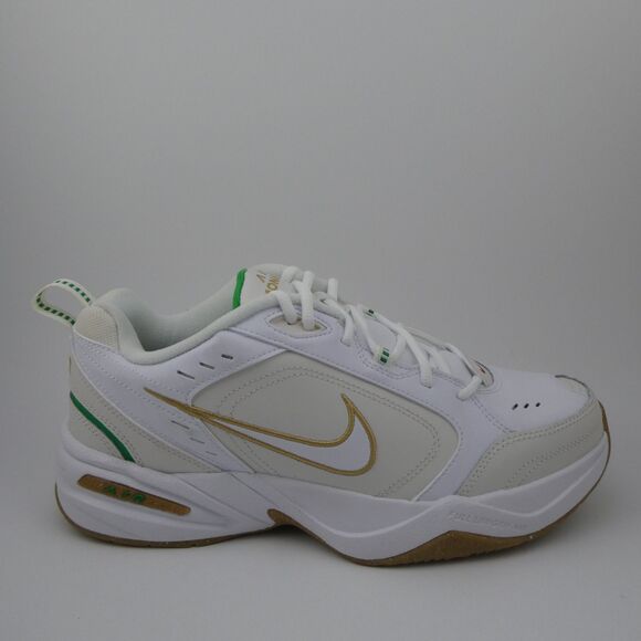 Nike Air Monarch IV White Phantom Lucky Green Gold 415445 103 Men's US: 12 - Picture 1 of 9